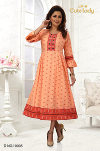 Midi Dresses D.No.10005 (25% Discount)