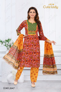 Cotton Fine Embroidery D.no. 2647 (25% discount)