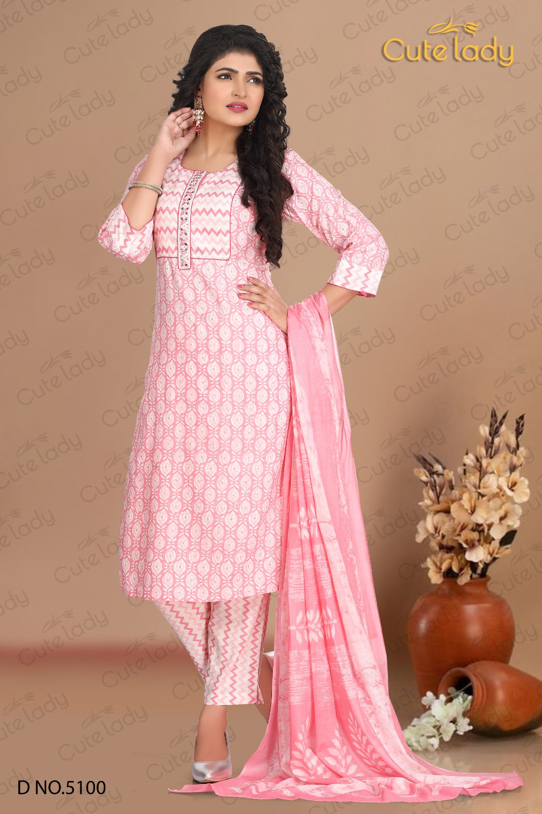 Cotton Fine Embroidery D.no. 5100