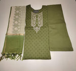 Load image into Gallery viewer, Embroidered Printed Suit - D.No.5780
