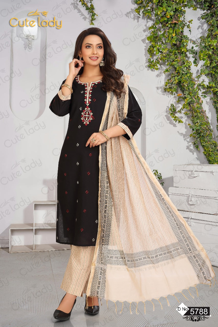 Weaving Buti Cotton Suit – D.No. 5788