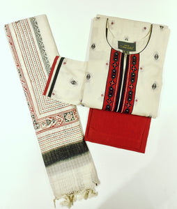 Cotton Printed  Embroidery work  D.no. 5547