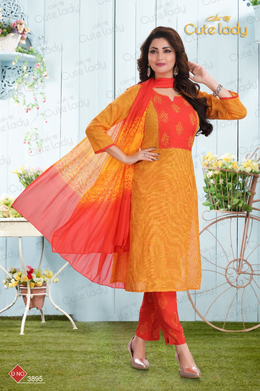 Cotton Top Fine Embroidery D.no.3895