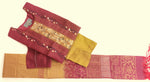 Load image into Gallery viewer, Chanderi Weaving Design Hand Embroidered Suit D.no.3929
